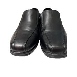 Stafford STF Dash JR Dress Shoes Size 7M Slip On Low Top Memory Foam Black